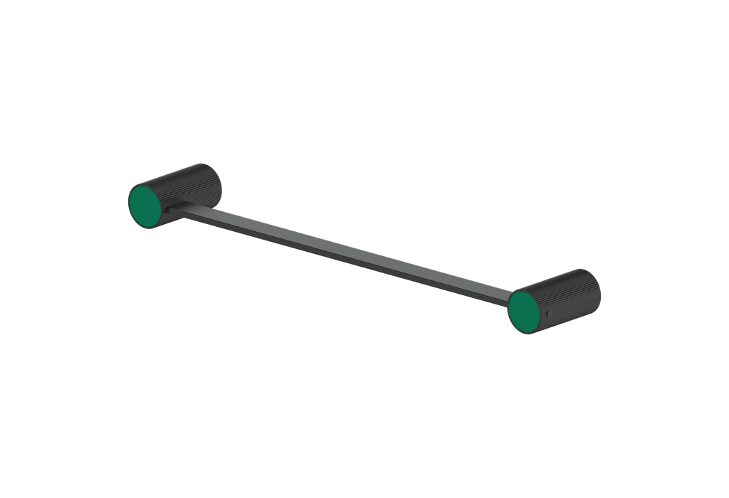 Matte Black / Emerald Green