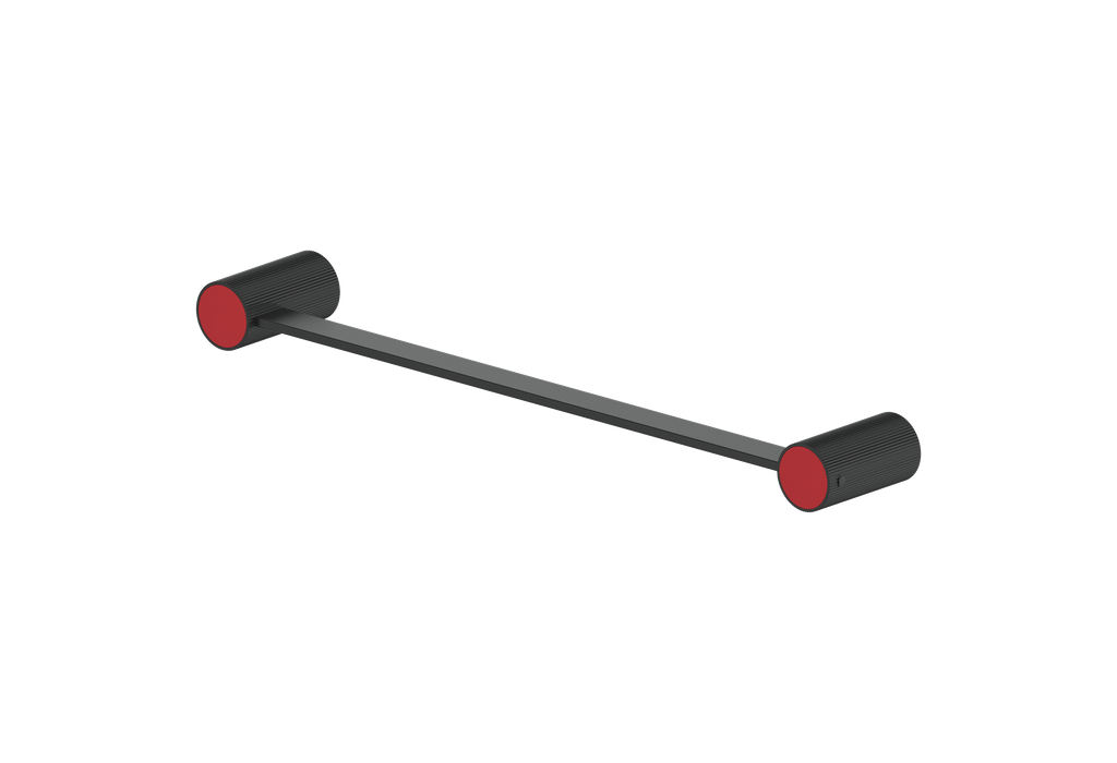 Matte Black / Tango Red