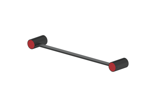 Matte Black / Tango Red