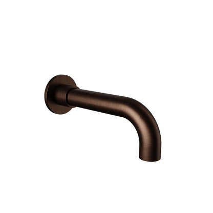 Baril Round Modern Tub Spout Without Diverter - Venetian Bronze
