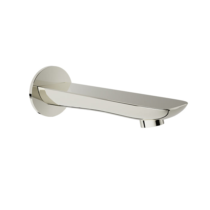 Baril Sens Tub Spout Without Diverter - Polished Nickel