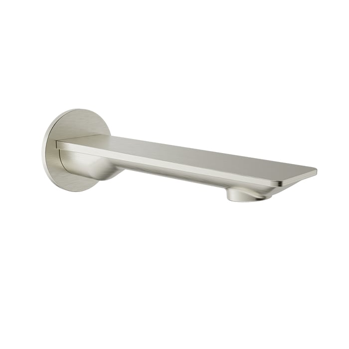 Baril Profile B46 Tub Spout Without Diverter - Brushed Nickel