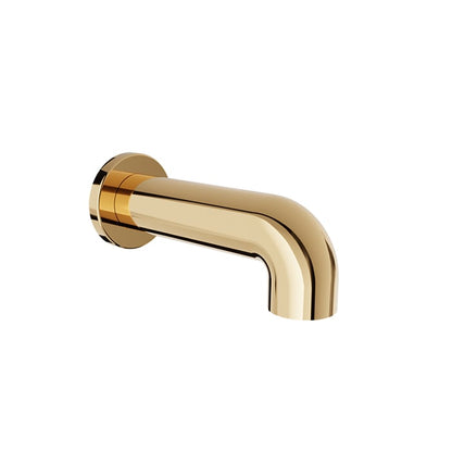 Baril 7" Round Tub Spout Without Diverter - Gold