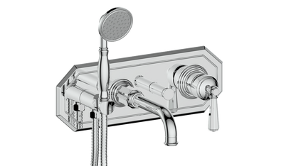 Vogt Carinthia Wall-Mount Tub Filler With Rough-In - BF.CX.2210