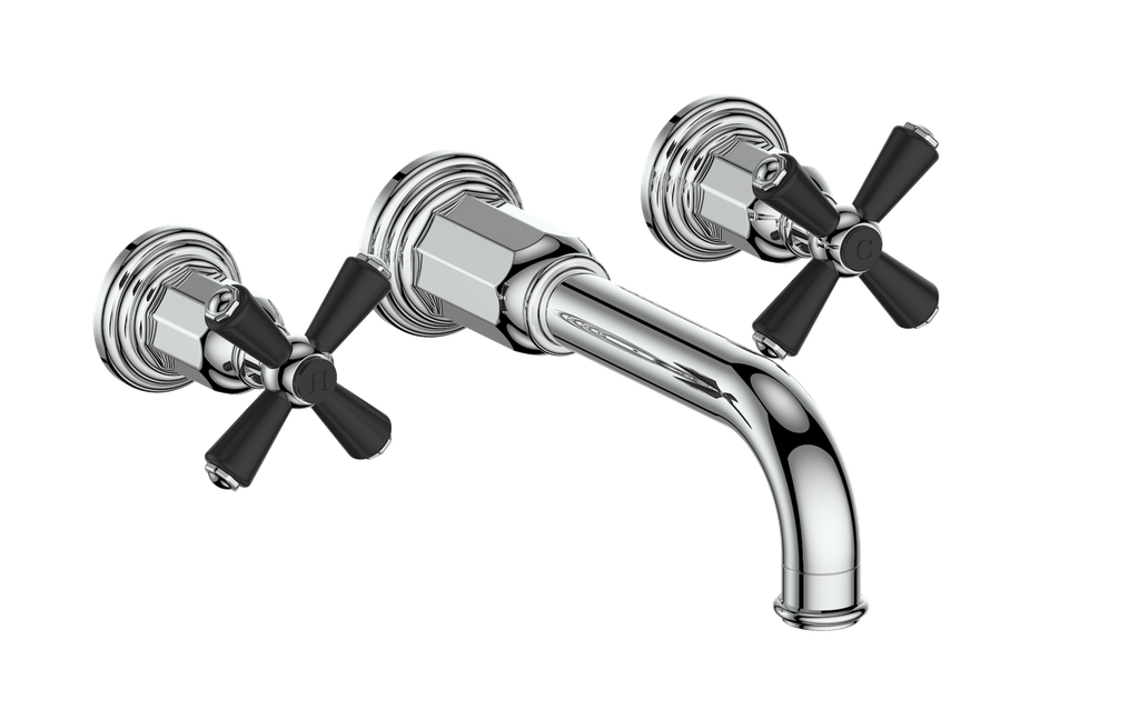 Vogt Carinthia 8" C.C. Wall Mount Lavatory Faucet Trim Only - TM.CX.1510