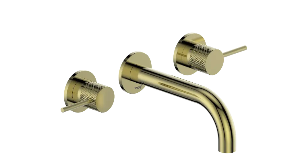 Vogt Drava Wall Mount Lavatory Faucet With Rough-in Valve