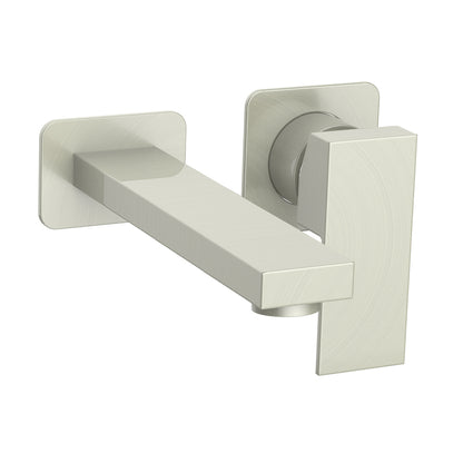Vogt Kapfenberg Wall Mount Lavatory Faucet BF.KG.1400 in Brushed Nickel