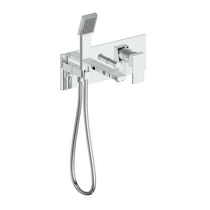 Vogt Kapfenberg Wall Mount Tub Filler BF.KG.2200 in Polished Chrome