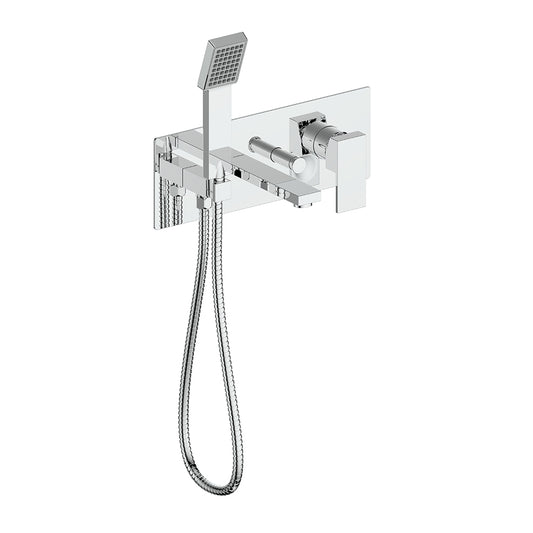 Vogt Kapfenberg Wall Mount Tub Filler BF.KG.2200 in Polished Chrome