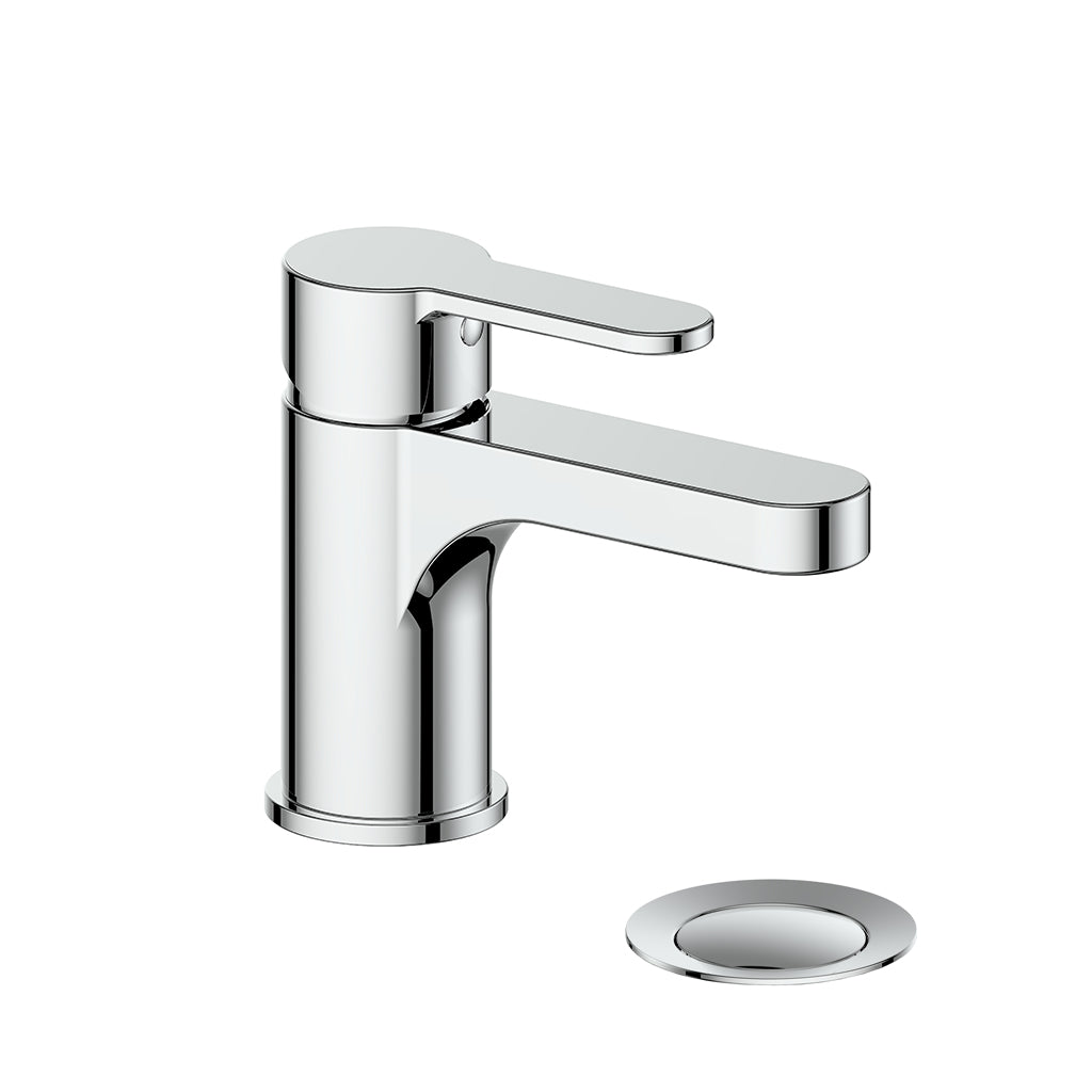 Vogt Lusten Single Hole Lavatory Faucet with Pop-Up Drain in Polished Chrome - BF.LN.1001