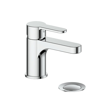 Vogt Lusten Single Hole Lavatory Faucet with Pop-Up Drain in Polished Chrome - BF.LN.1001