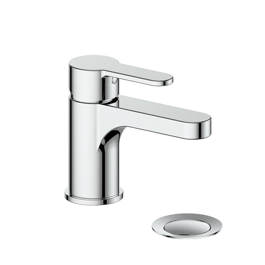 Vogt Lusten Single Hole Lavatory Faucet with Pop-Up Drain in Polished Chrome - BF.LN.1001