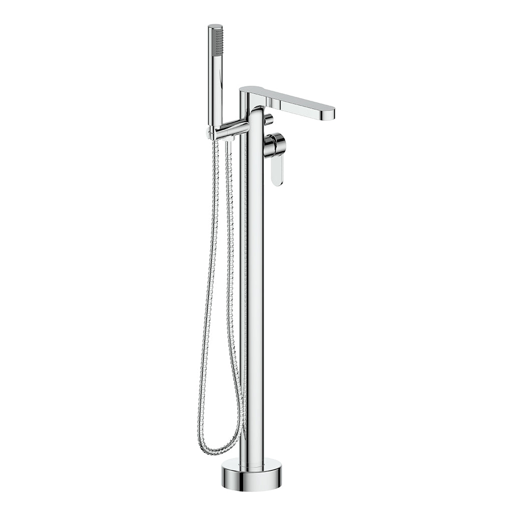 Vogt Lusten Floor Mount Tub Filler in Polished Chrome - BF.LN.2100