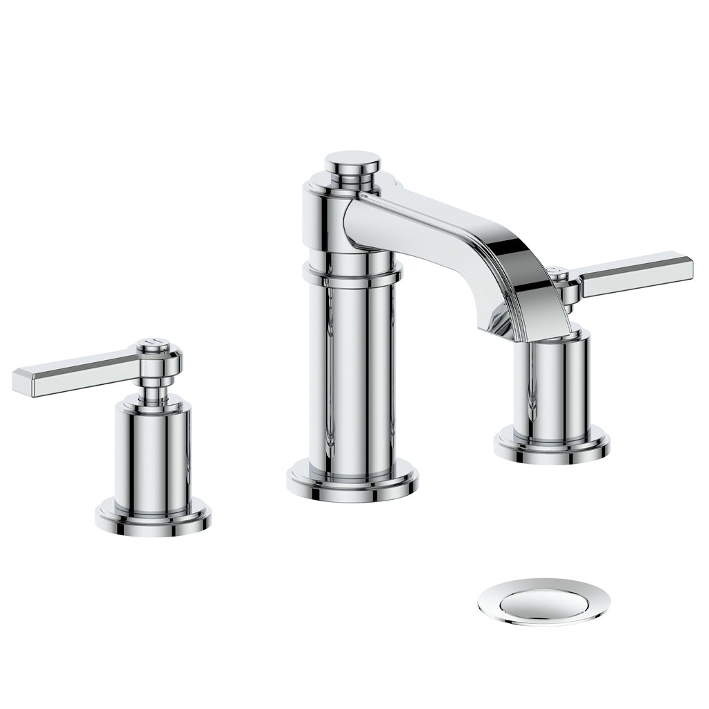 Vogt Zehn 8" Widespread Lavatory Faucet in Polished Chrome – BF.Z1.1301.CC