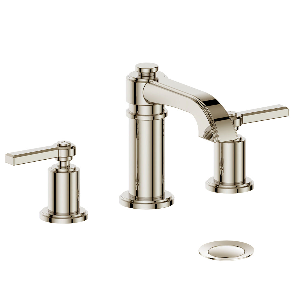 Vogt Zehn 8" Widespread Lavatory Faucet in Polished Nickel – BF.Z1.1301.PN