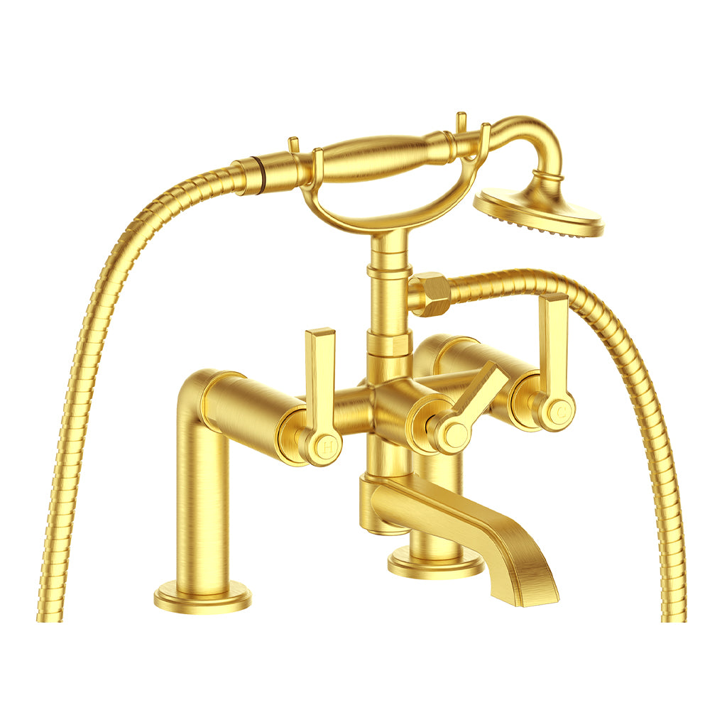 Vogt Zehn Deck Mount Tub Filler in Brushed Gold – BF.Z1.2000.BG