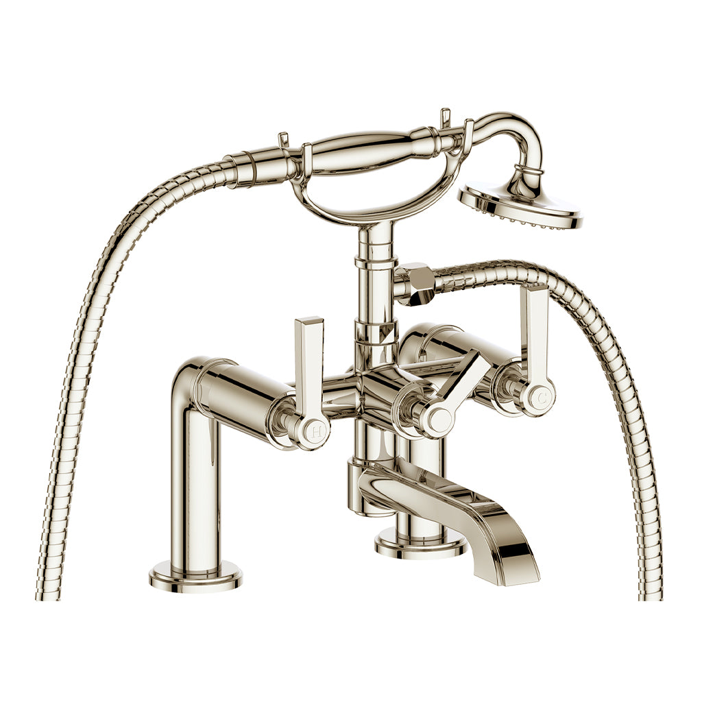 Vogt Zehn Deck Mount Tub Filler in Polished Nickel – BF.Z1.2000.PN