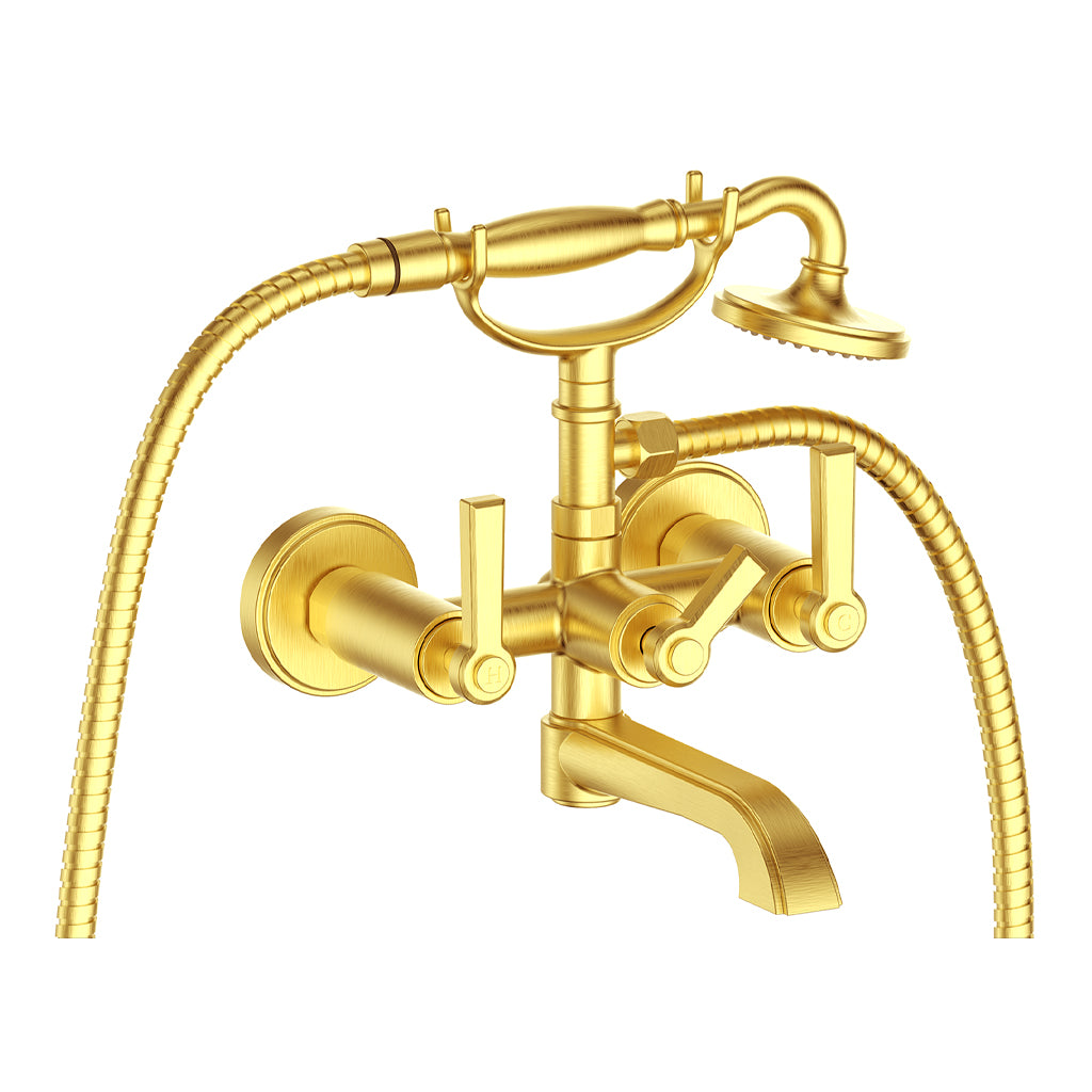 Vogt Zehn Wall Mount Tub Filler in Brushed Gold – BF.Z1.2200.BG
