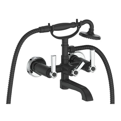 Vogt Zehn Wall Mount Tub Filler in Chrome & Matte Black – BF.Z1.2200.CB