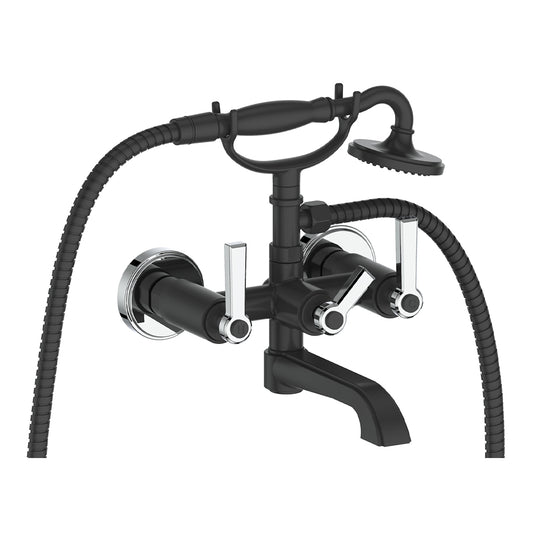 Vogt Zehn Wall Mount Tub Filler in Chrome & Matte Black – BF.Z1.2200.CB