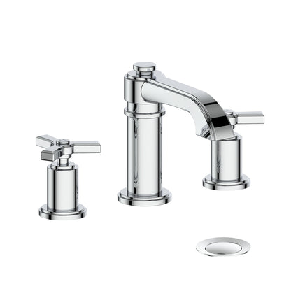 Vogt Zehn 8" Widespread Lavatory Faucet in Polished Chrome – BF.Z3.1301.CC