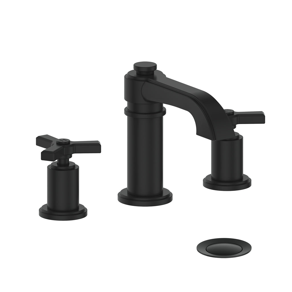 Vogt Zehn 8" Widespread Lavatory Faucet in Matte Black – BF.Z3.1301.MB