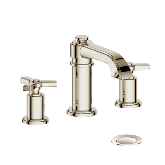 Vogt Zehn 8" Widespread Lavatory Faucet in Polished Nickel – BF.Z3.1301.PN