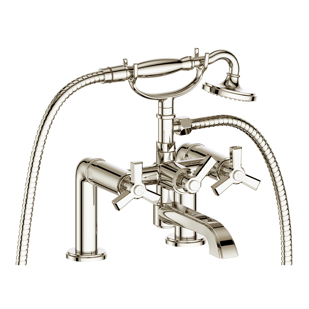 Vogt Zehn Deck Mount Tub Filler in Polished Nickel – BF.Z3.2000.PN