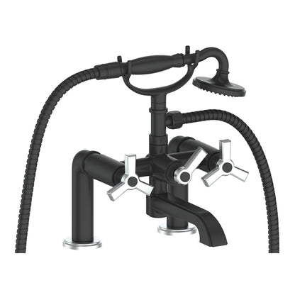 Vogt Zehn Deck Mount Tub Filler in Stainless Steel & Matte Black – BF.Z3.2000.SB