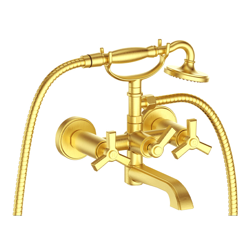 Vogt Zehn Wall Mount Tub Filler in Brushed Gold – BF.Z3.2200.BG