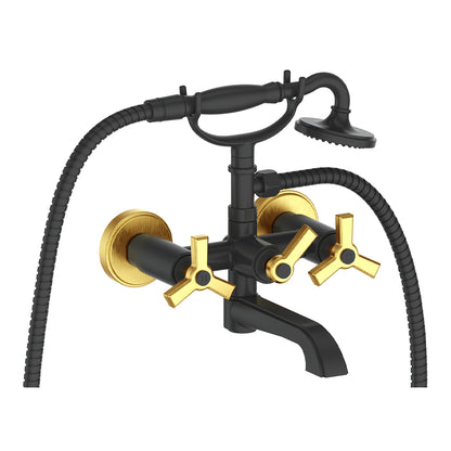 Vogt Zehn Wall Mount Tub Filler in Brushed Gold & Matte Black – BF.Z3.2200.BGB