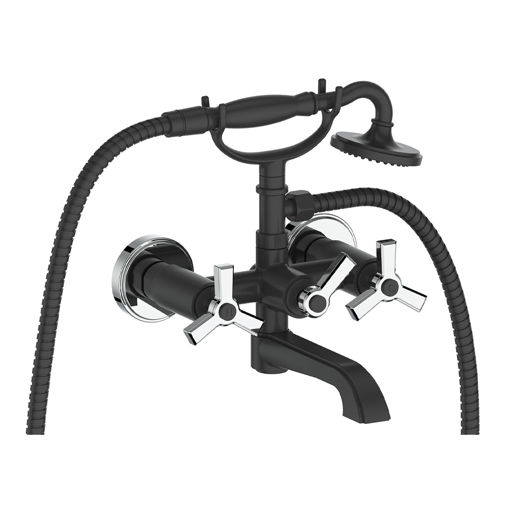 Vogt Zehn Wall Mount Tub Filler in Chrome & Matte Black – BF.Z3.2200.CB