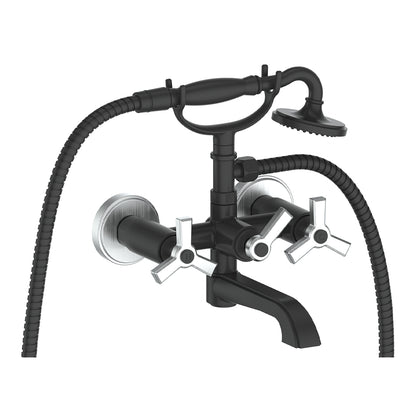 Vogt Zehn Wall Mount Tub Filler in Stainless Steel & Matte Black – BF.Z3.2200.SB