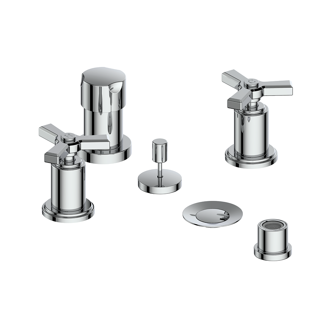 Vogt Zehn Bidet Faucet in Polished Chrome – BF.Z3.3000.CC