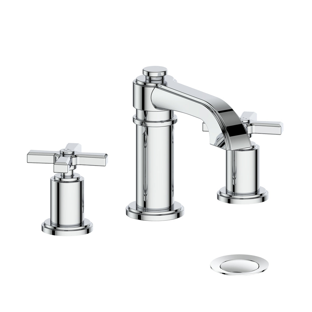 Vogt Zehn 8" Widespread Lavatory Faucet in Polished Chrome – BF.Z4.1301.CC