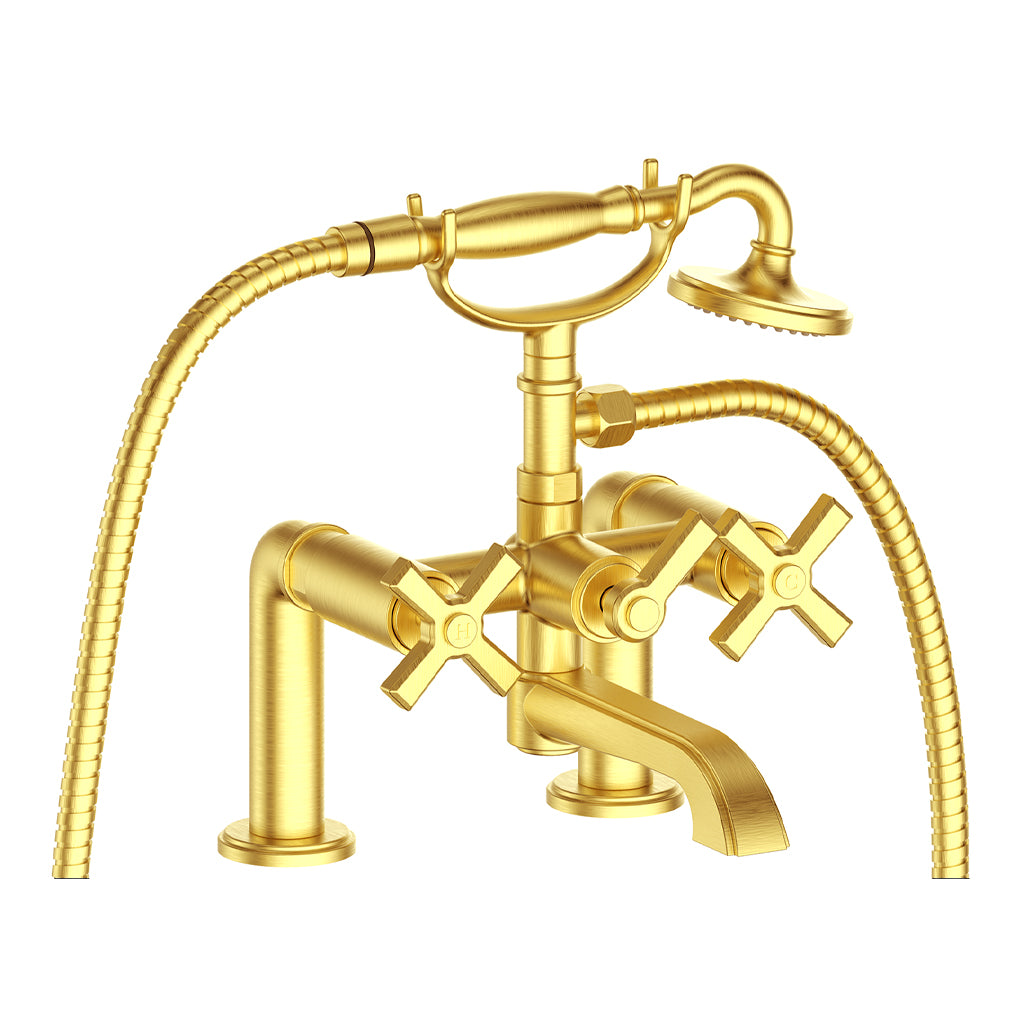 Vogt Zehn Deck Mount Tub Filler in Brushed Gold – BF.Z4.2000.BG