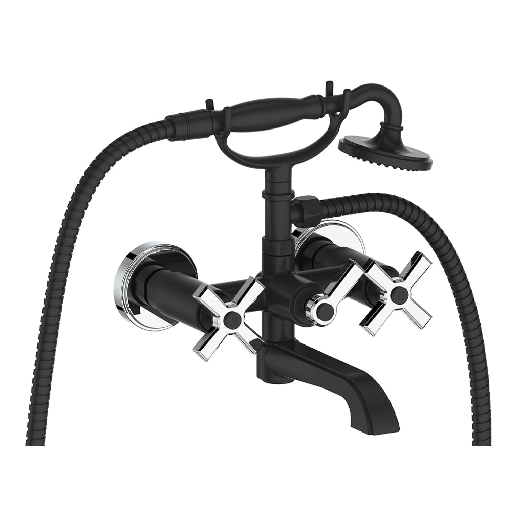 Vogt Zehn Wall Mount Tub Filler in Chrome & Matte Black – BF.Z4.2200.CB