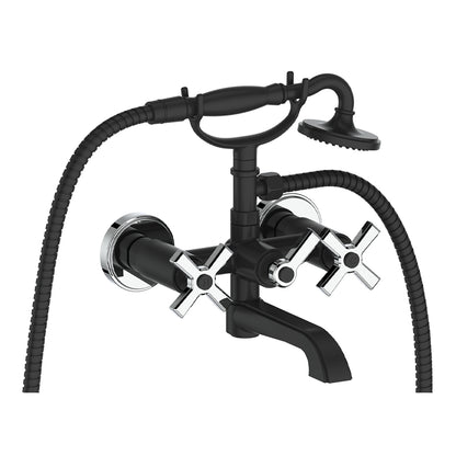 Vogt Zehn Wall Mount Tub Filler in Chrome & Matte Black – BF.Z4.2200.CB