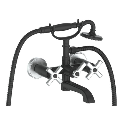 Vogt Zehn Wall Mount Tub Filler in Stainless Steel & Matte Black – BF.Z4.2200.SB