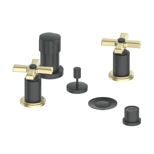 Vogt Zehn Bidet Faucet in Brushed Gold & Matte Black – BF.Z4.3000.BGB