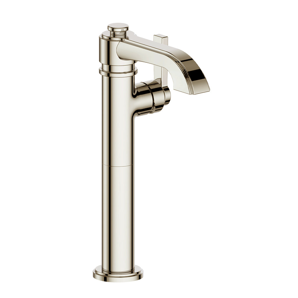 Vogt Zehn Vessel Sink Lavatory Faucet in Polished Nickel – BF.ZN.1100.PN