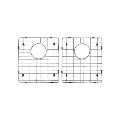 Vogt Rankweil 18-Gauge Top-Mount Double-Bowl Stainless Steel Kitchen Sink with Bottom Grid - KS.3020.R18R-63