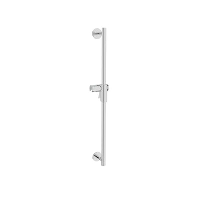 Baril Shower Bar With Slider - Polished Chrome