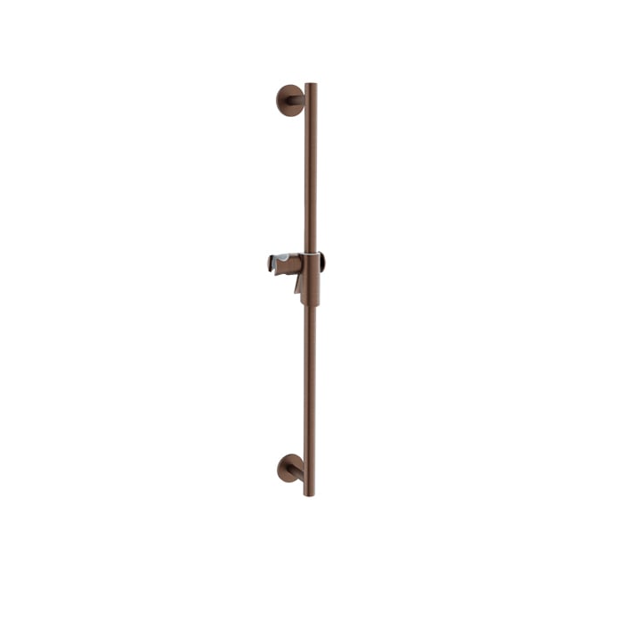 Baril Shower Bar With Slider - Venetian Bronze