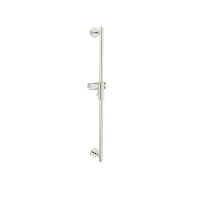 Baril Shower Bar With Slider - Polished Nickel