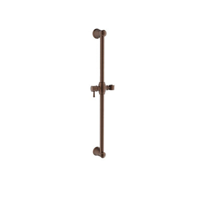 Baril Shower Bar With Slider - Venetian Bronze