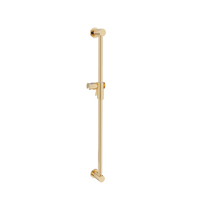Baril Shower Bar With Slider - Gold