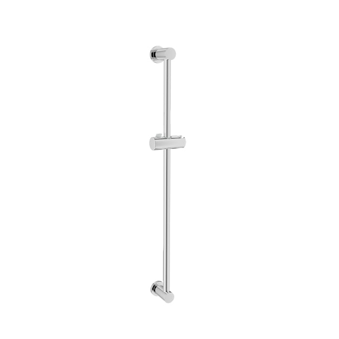 Baril Shower Bar With Slider - Polished Chrome
