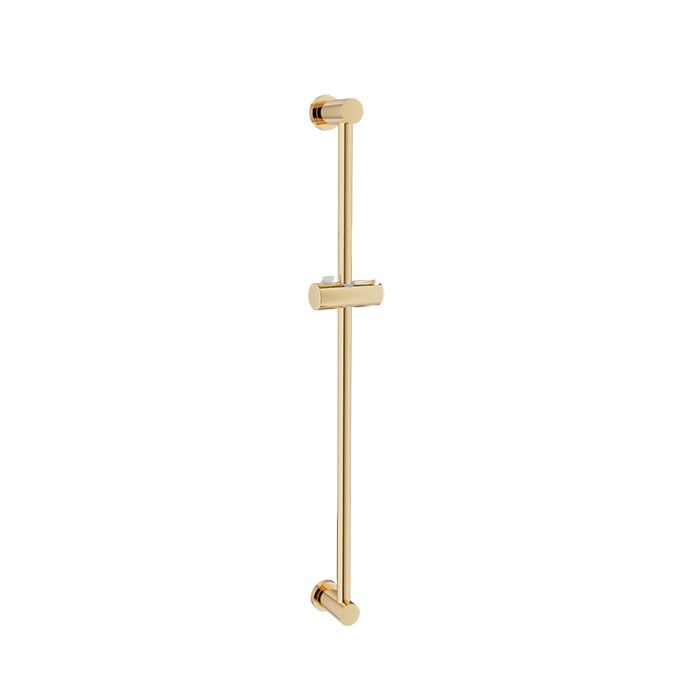 Baril Shower Bar With Slider - Gold