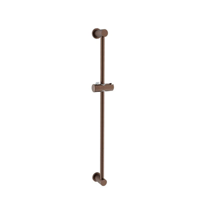 Baril Shower Bar With Slider - Venetian Bronze